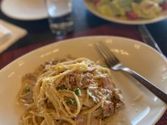 奶油培根意大利面-WOLFGANG PUCK KITCHEN & BAR(迪士尼小镇店)