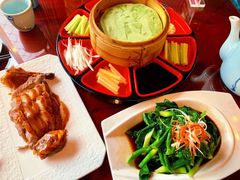 白灼芥兰-北平印象.北京烤鸭.新京菜.融合菜(世贸店)