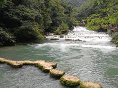 -小七孔景区-六十八级跌水瀑布