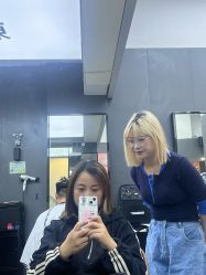 -藤野造型专业烫染接发