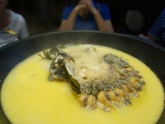 黄焖鲟龙鱼-醉美东江·三文鱼·烧鸡公