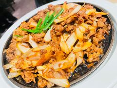 炙子羊肉-柿合缘新京菜(国金中心商场店)