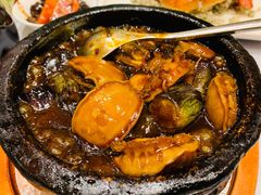 石锅茄子焗鲍鱼-A One Kitchen·南京精菜馆(晶丽酒店店)