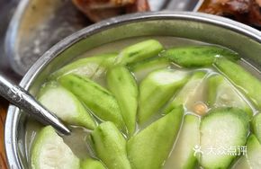 Chicken Offal and Cucumber Soup