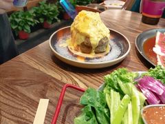 -明洞阿姨·韩式酱蟹烤肉·创意料理(三元桥店)