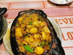 铁板墨鱼仔-小胖铁板烧