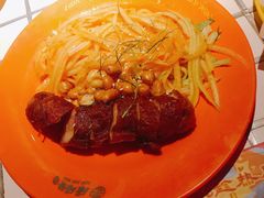 木瓜沙拉伴鸡腿卷-碌碌发·东南亚风味烧烤档(体育西店)