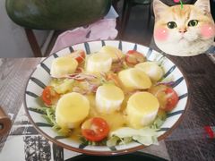 蔬菜沙拉-猫头鹰炸鸡