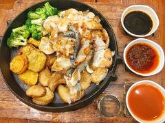 素颜烤鱼-院落创意菜