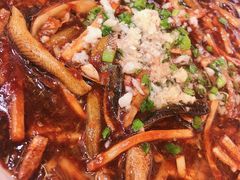 响油鳝丝-江南村酒家