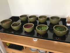 自助调料区-岳合轩老北京涮肉