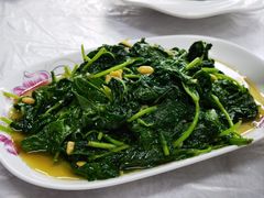 豆酱炒红薯叶-众味海鲜大排档·活海鲜·潮汕味(南澳店)