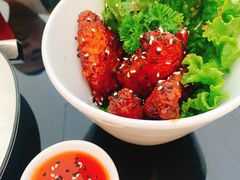 黑白芝麻鸡翅-Let's burger&pasta·非常汉堡·融合西餐(蓝色港湾店)