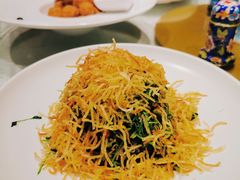 巧拌豆苗-四季民福烤鸭店(王府井灯市口店)