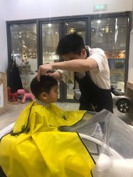 点击看大图 -奇怪的独角兽亲子理发沙龙