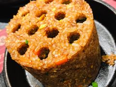 蜂窝煤猪油炒饭-山城外·非遗酸菜鱼(蜀都万达店)