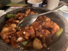 石锅杭椒牛蛙-桂满陇-十里风荷(合生汇店)