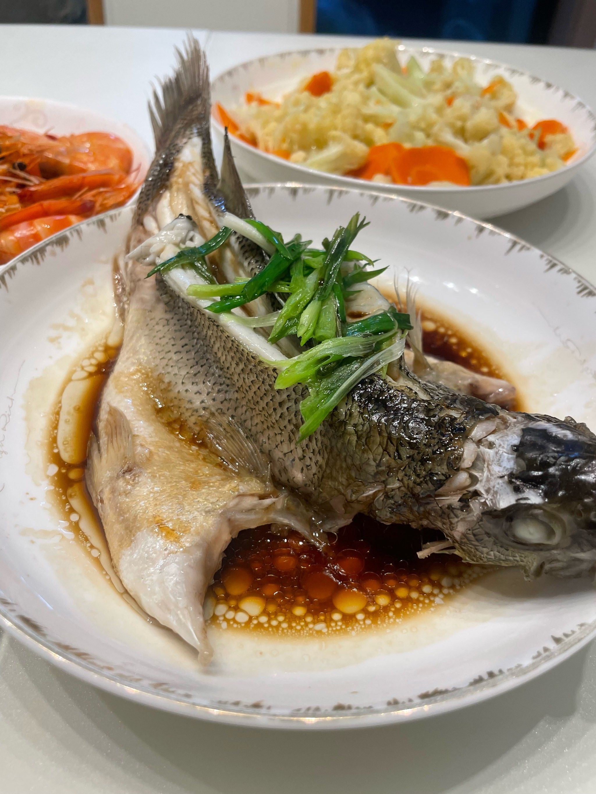 清蒸鱼的午餐时光