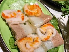 虾仁五花肉双拼-一叶一世界•素食餐厅(新光天地店)