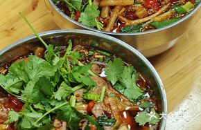 Spicy Pickled Pepper Beef Noodles