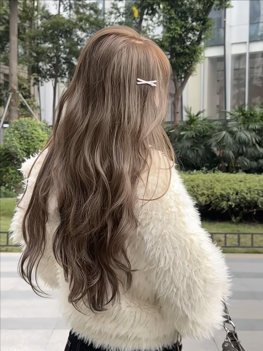 温柔浅棕色发色