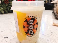 杨枝甘露冰冰茶-LELECHA乐乐茶(月星环球港店)