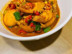 巧炒金钱蛋-建辉湖南土菜馆(南大街店)