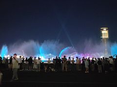 -大连星海广场音乐喷泉