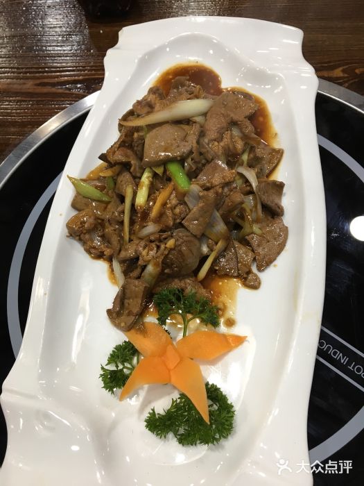 聚福源清真涮肉·燒烤(簋街店)爆三樣圖片