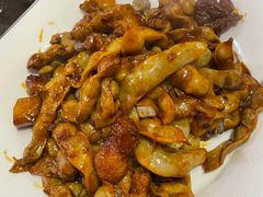 五花肉压黄金钩-粗粮人家·东北菜(洋桥店)