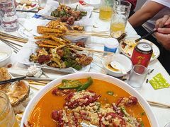 -海盗船. 龙虾烧烤. 酒馆