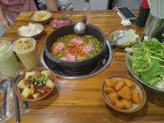 酸汤汤底-笔记安顺夺夺粉火锅