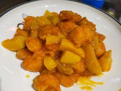 糖醋里脊-华盛园卷子王农家菜水库鱼