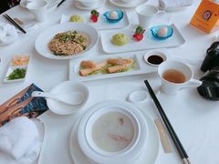 极品燕液虾饺王拼野生珍菌素菜包-广州塔晖粤轩中餐厅