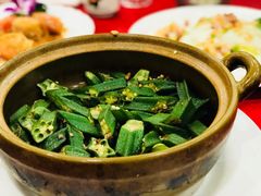 啫啫虾酱秋葵-寻味顺德·南记酒家·传统顺德菜·鱼生(广源路店)