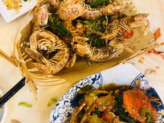 姜葱炒蟹-桥东喜碧海鲜街(水东街店)