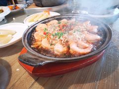 蒜蓉石锅虾-小放牛炒菜馆(军校店)