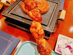 烤鸡肉串-列娜餐厅