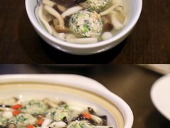 珍菌荠菜丸子-勺园中餐厅