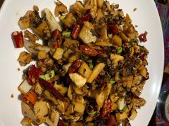 竹笋炒酸菜-侯家庄阿才有品私房菜馆