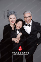 -时光纪亲子全家福照相馆(静安店母女写真父母纪念照)