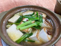 客家煎酿豆腐煲-幽优农庄·森波拉特色本地农家菜