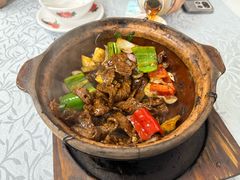 生啫牛肉-天宝食坊·啫啫煲大排档(西华路店)