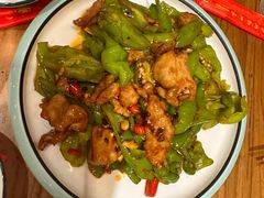 -东来菜馆•手抓海鲜家常菜•海鲜锅贴(鸽子窝店)
