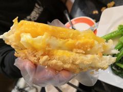 煎蛋菠萝油满满的流心-大有利茶餐厅(福民店)