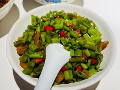 空心菜梗炒油渣-文和友老长沙龙虾馆(化龙池店)