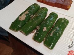 香煎酿辣椒-山水茶艺馆·点心粤菜·30年老字号