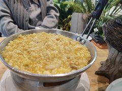 蟹腿肉炒蟹黄-丁老爷子苏香圆