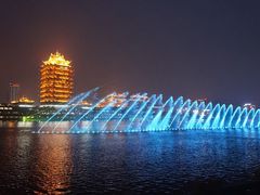 夜景-眉山湿地公园(东坡区)