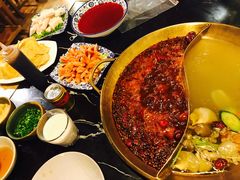 鸳鸯锅底-杨家火锅(国美店)